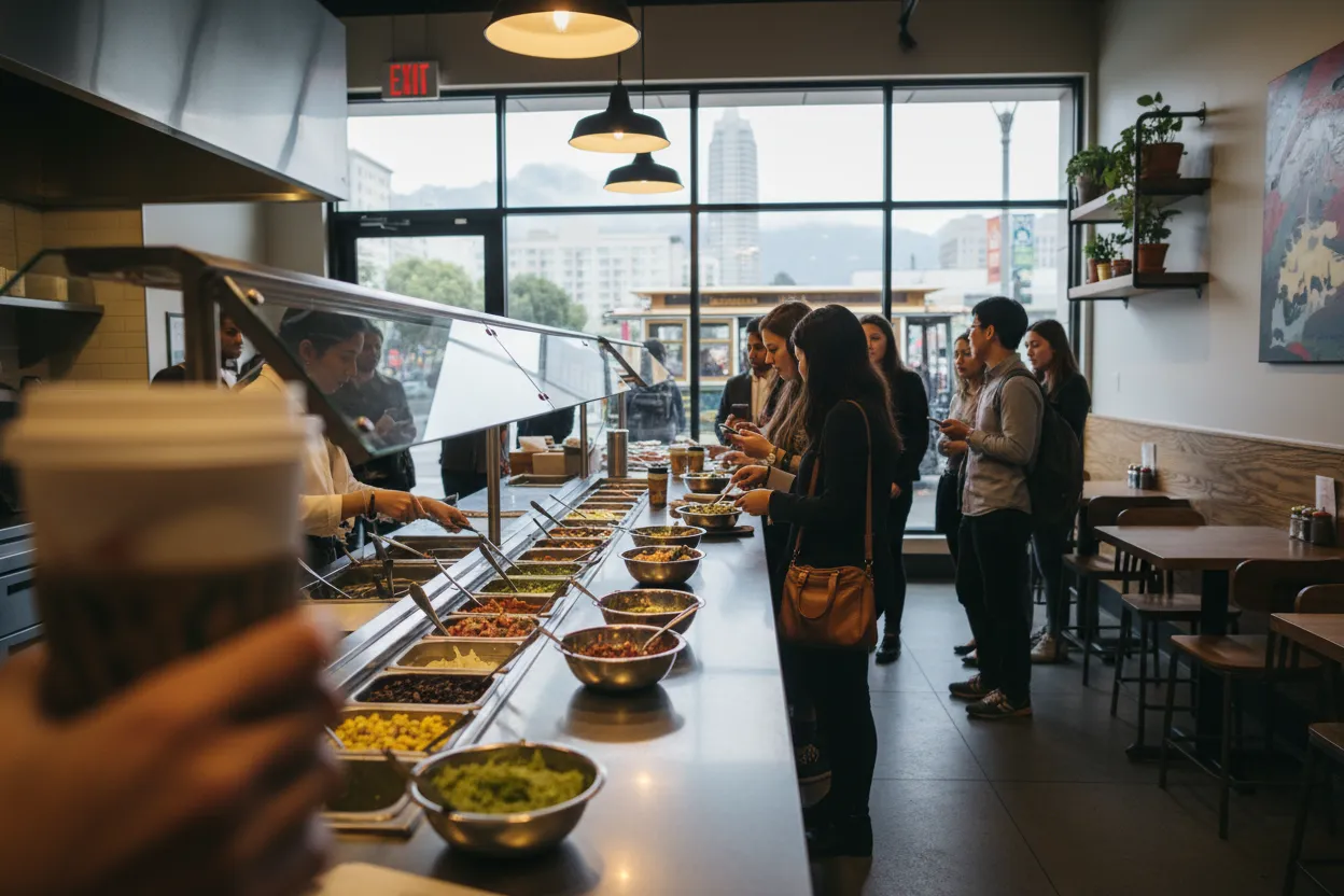Local detail for SF Chipotle Near Me for Quick Pre-Meeting Bowls