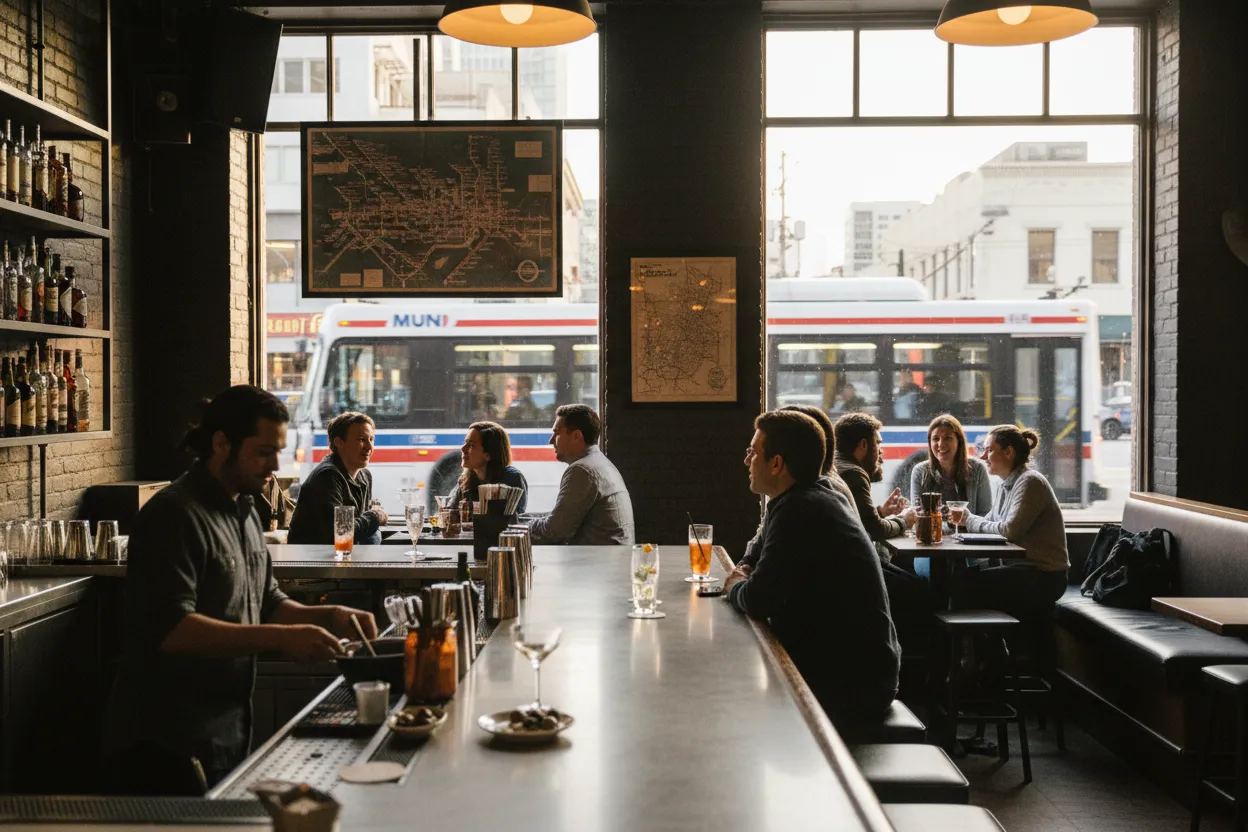 Local detail for SF Happy Hour Near Me Around Downtown and SoMa