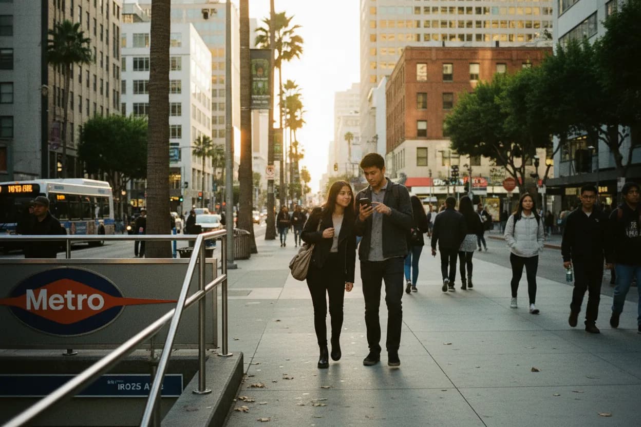 Practical city scene for LA Concert Tickets Guide for Last-Minute Live Music Plans