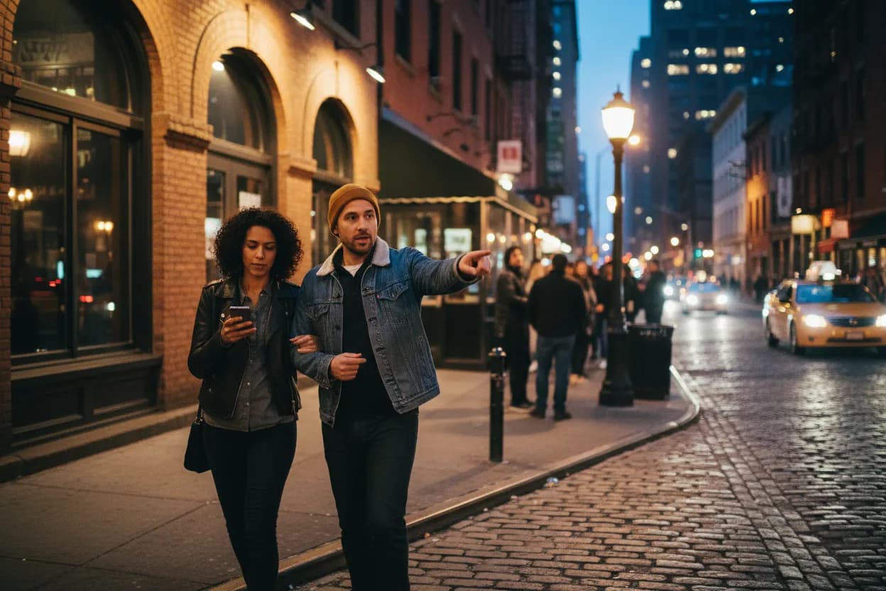 Practical city scene for jamie foxx: A Two-Stop NYC Nightlife Route