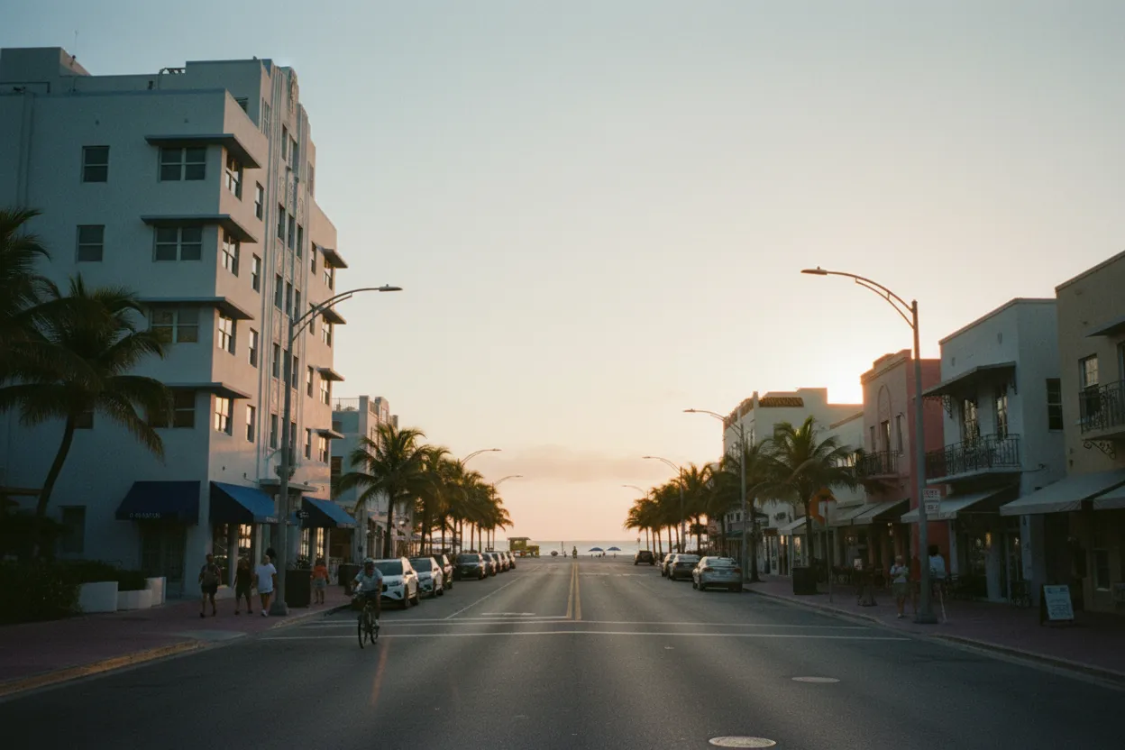 Realistic city scene for executive privilege: A Miami Watch Plan With Quiet Backups