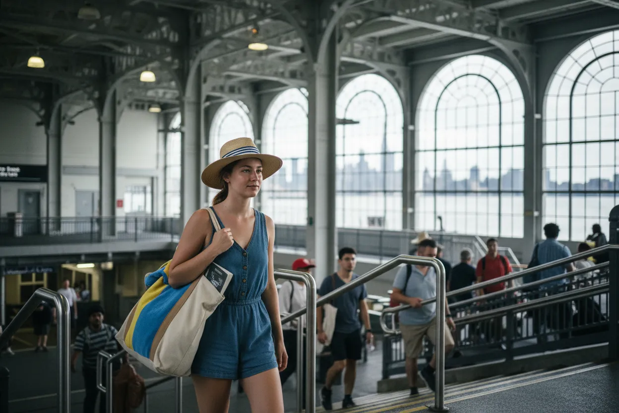 Practical city scene for Gunnison Beach from NYC Guide for Summer Shore Escapes