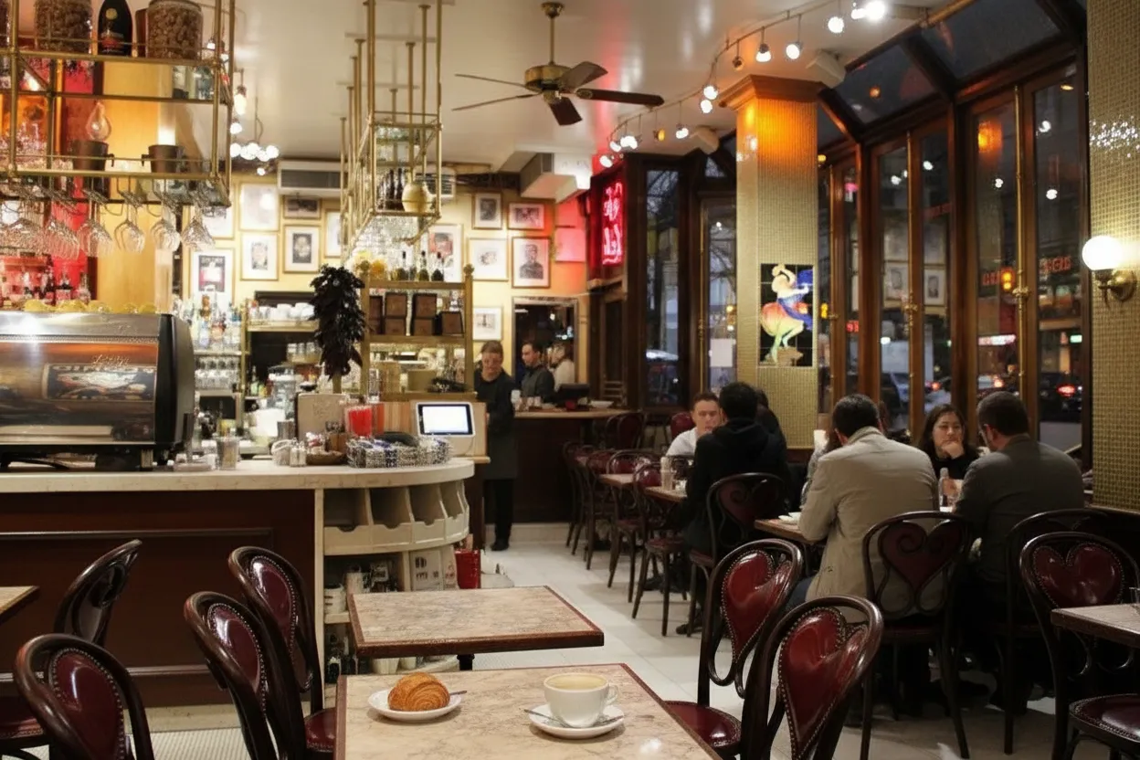 Cover scene for Exploring NYC Coffee & Dessert Spots Emma Roberts Might Enjoy