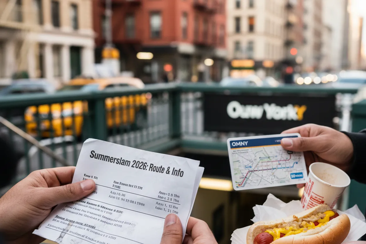 Local detail for summerslam 2026: A NYC Sports and Social Plan