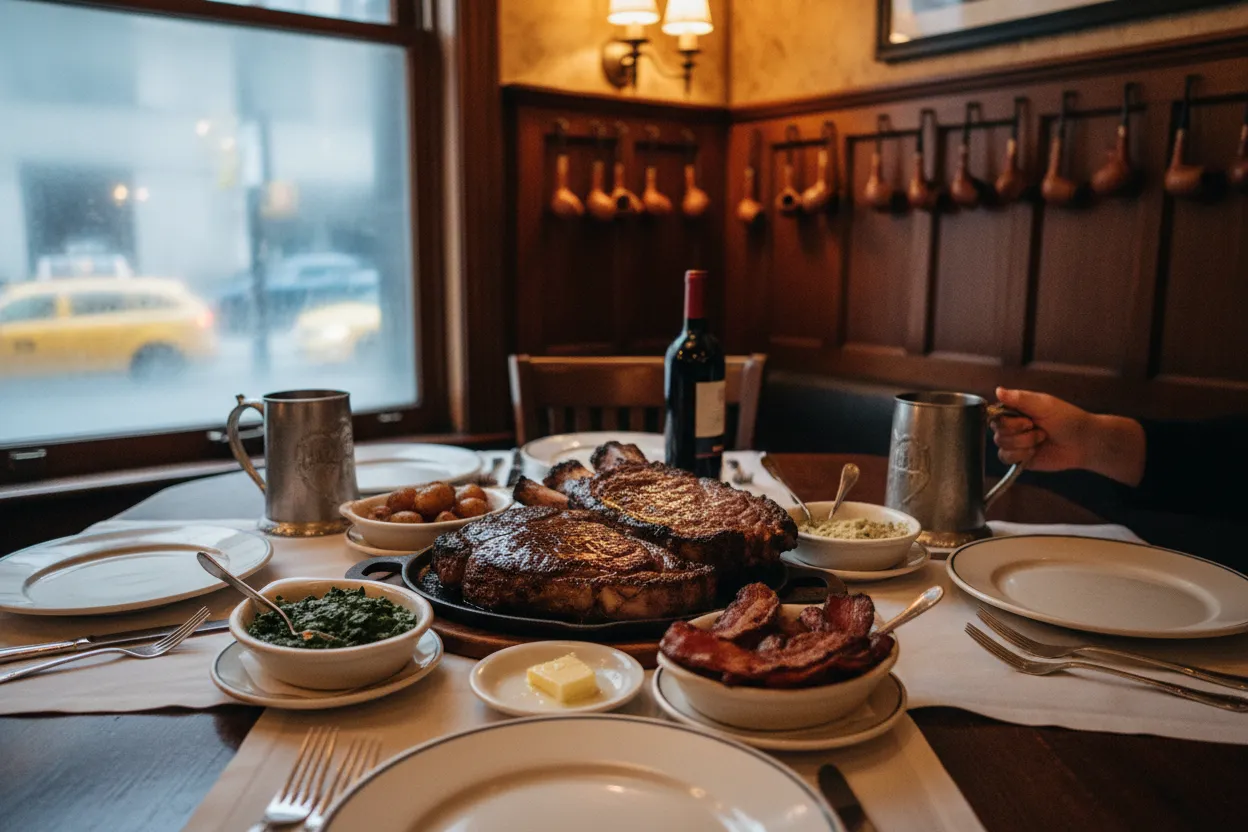 Local detail for Keens Steakhouse NYC Guide for Old-School Celebration Dinners