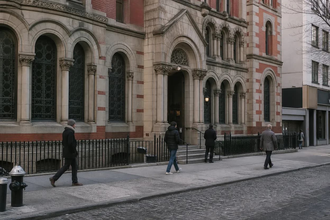 Cover scene for sydney towle Lower East Side Museum Route for Curious Walkers