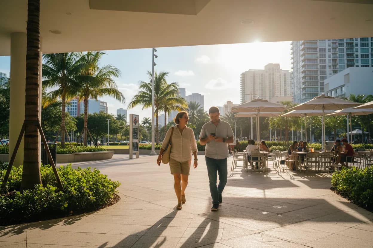 Practical city scene for lisa demuth: Where Miami Groups Can Eat Smoothly