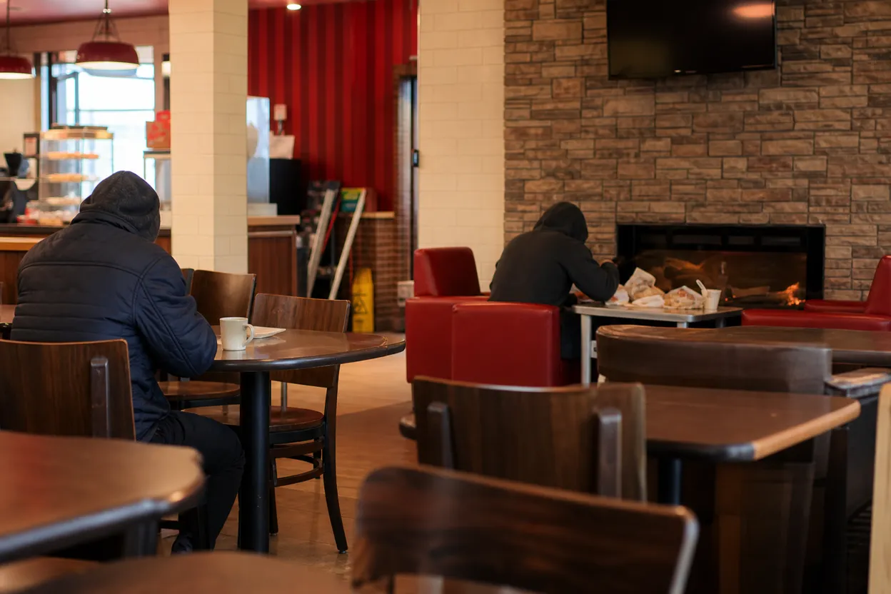 Cover scene for Bunn Cafe on Staten Island: Yemeni Coffee Before a Mall Errand Drag