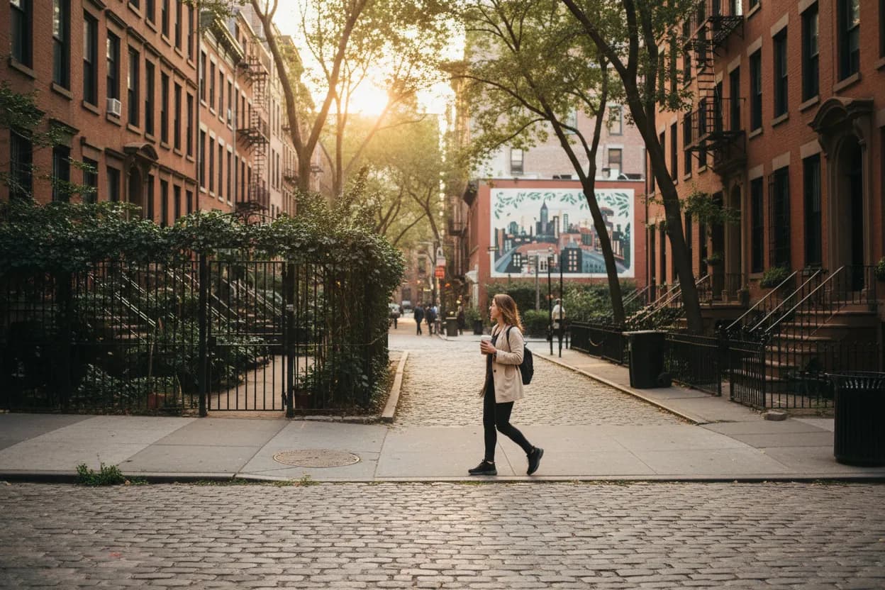 Practical city scene for lucy davis: A Quieter NYC Culture Route