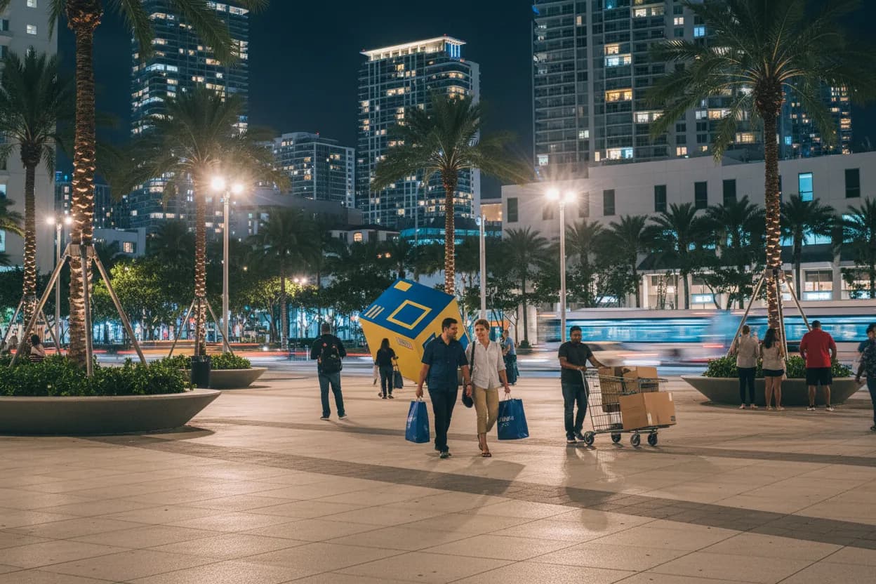 Realistic Miami scene for Miami IKEA Guide for Apartment Setup Shopping Trips