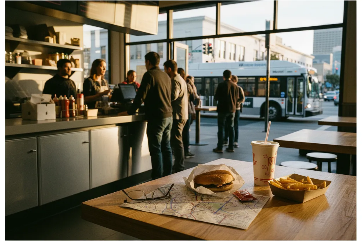 Local detail for SF Fast Food Near Me Around Transit Stops