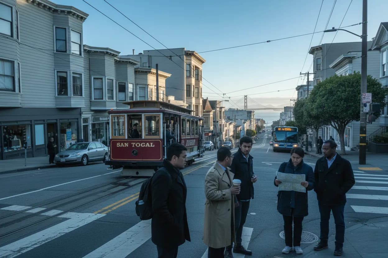 Realistic city scene for julie andrews: A Useful San Francisco City Guide