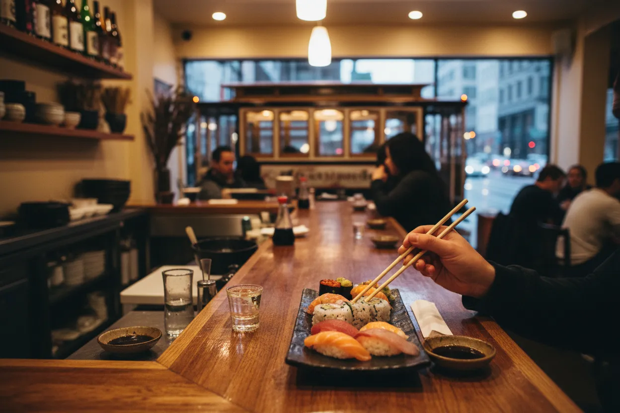Local detail for SF Sushi Near Me for Weeknight Reservation Searches