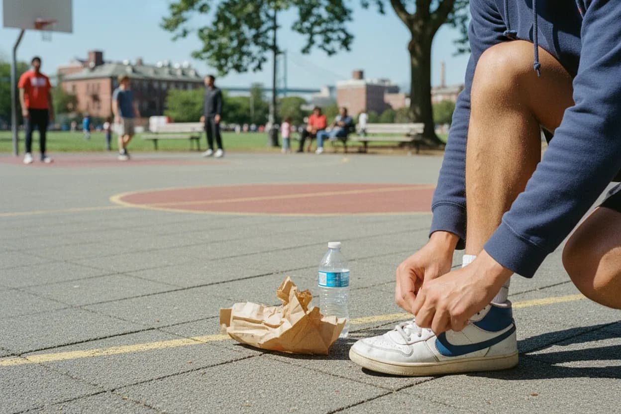 Editorial detail for Cromwell Recreation Center Courts for a Staten Island Pickup Game With Kids Nearby