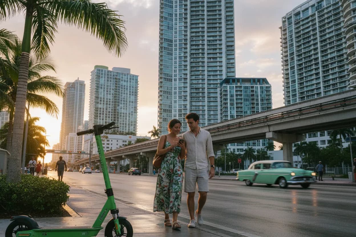 Practical city scene for Miami Resy Guide for Booking Prime Weekend Tables