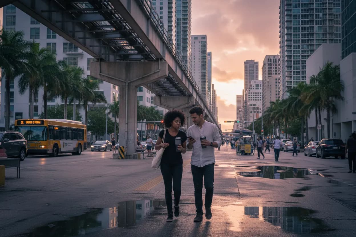 Practical city scene for quillan salkilld: The Miami Dessert Stop Decision Guide