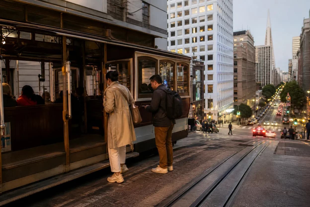 Practical city scene for américa vs san diego: A Flexible San Francisco Weekend Plan