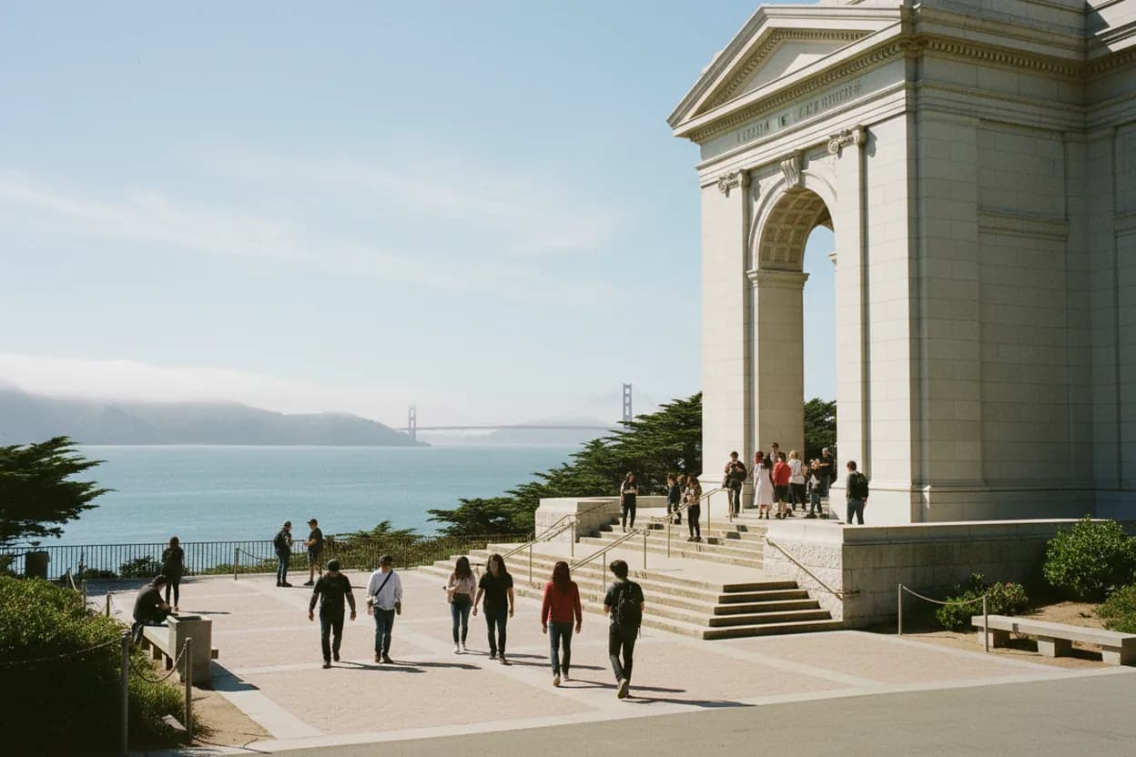 San Francisco experience scene for princess eugenie Weekend Plan For Art Tea And Palace History