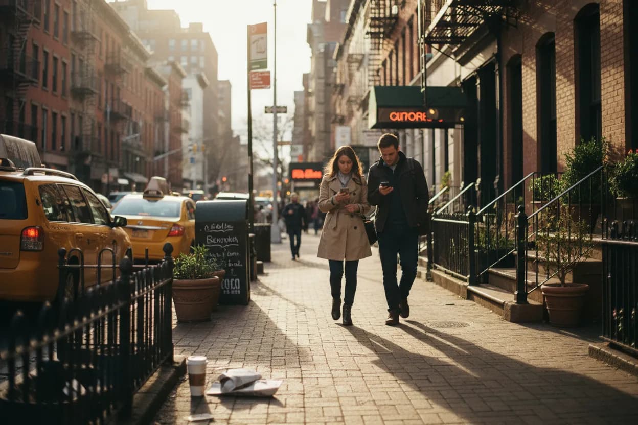 Practical city scene for NYC Reservations Guide for Dinner Plans That Need Certainty