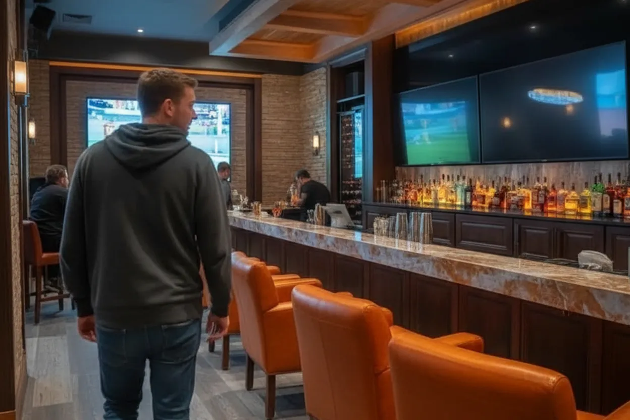 NYC experience scene for NYC Bars Where 'dugout dads' Can Enjoy a Game and Family-Friendly Food
