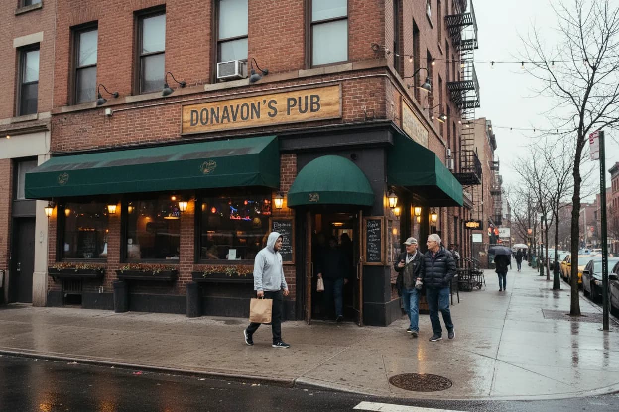 NYC experience scene for Mets Away Game at Donovan’s for Queens Fans Avoiding Citi Field Prices