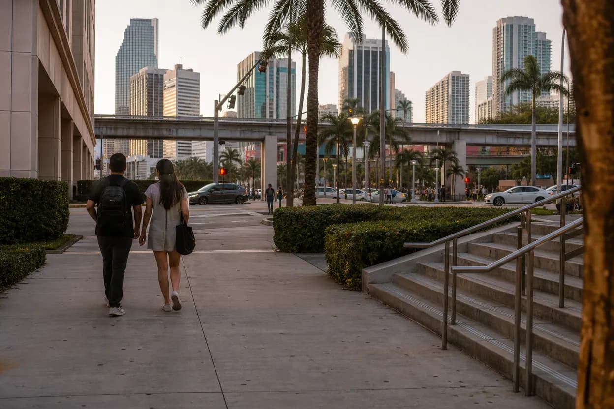 Practical city scene for grown ups 3: How to Navigate Miami Without Guessing
