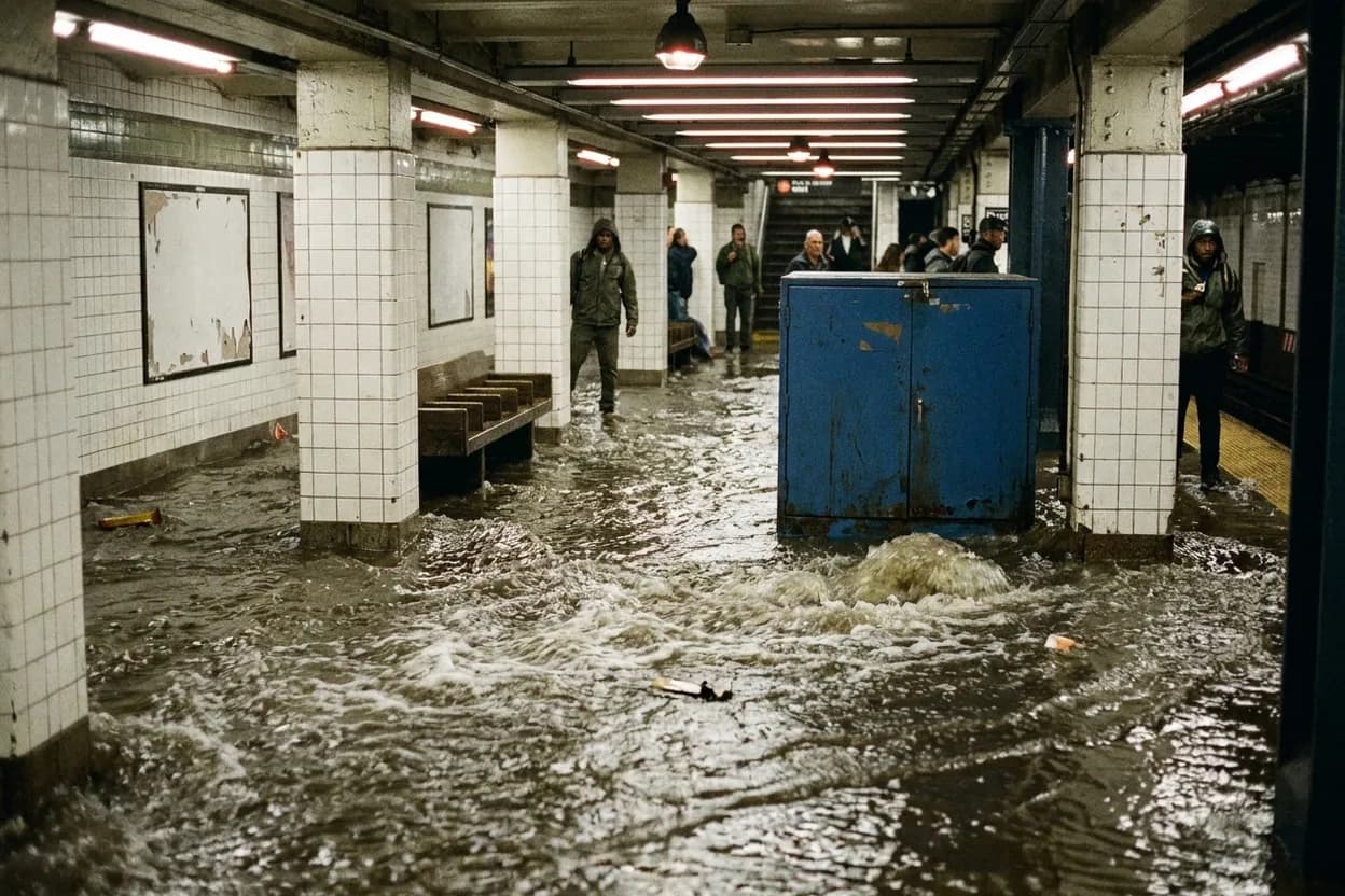 Cover scene for NYC Lluvia: How to Navigate Public Transit and Stay Dry During Unexpected Downpours