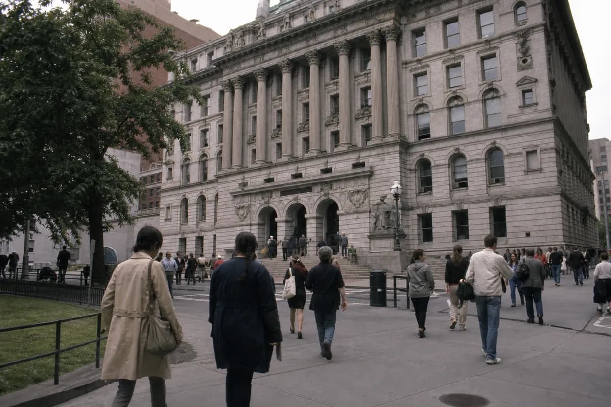New York City experience scene for jack brennan Verification Walk Through New York Library Archives