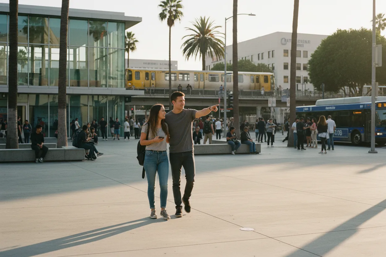 Practical city scene for miami flight alaska airlines disturbance: A Free Los Angeles Day With Backups