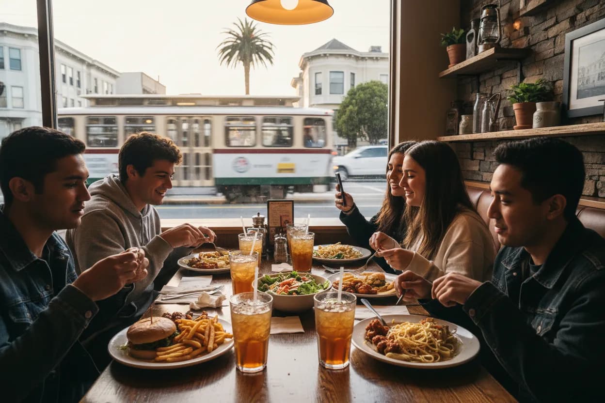 Local detail for San Francisco Applebee's Guide for Casual Group Dinners