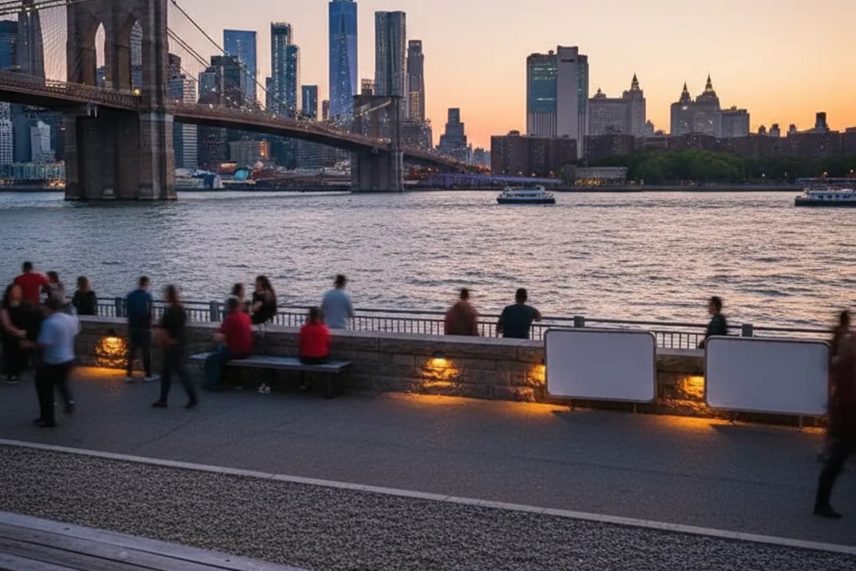 New York City experience scene for Meteor Shower NYC Hidden Rooftop and Park Viewing Guide
