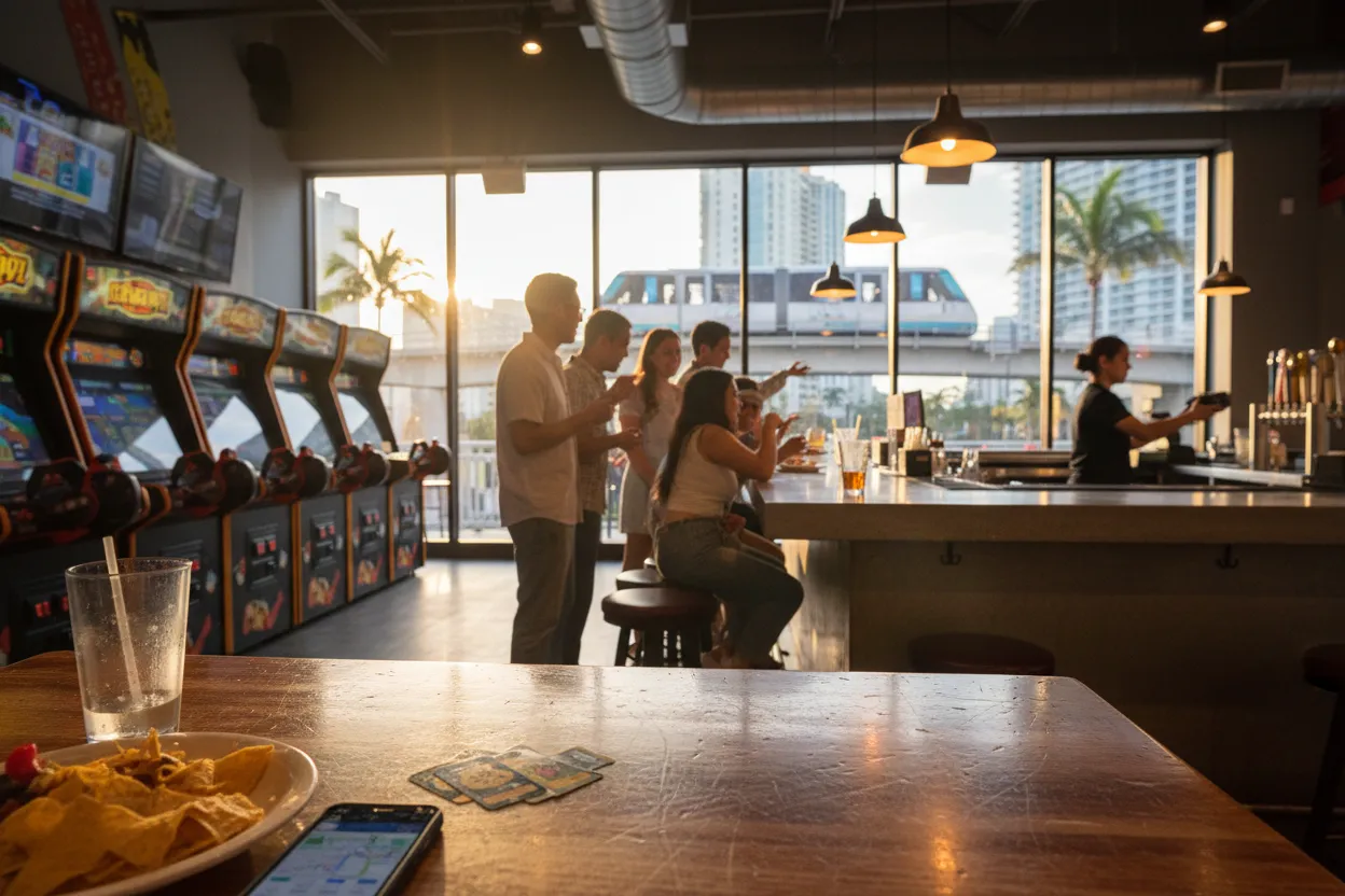 Local detail for Miami Dave and Buster's Guide for Group Nights