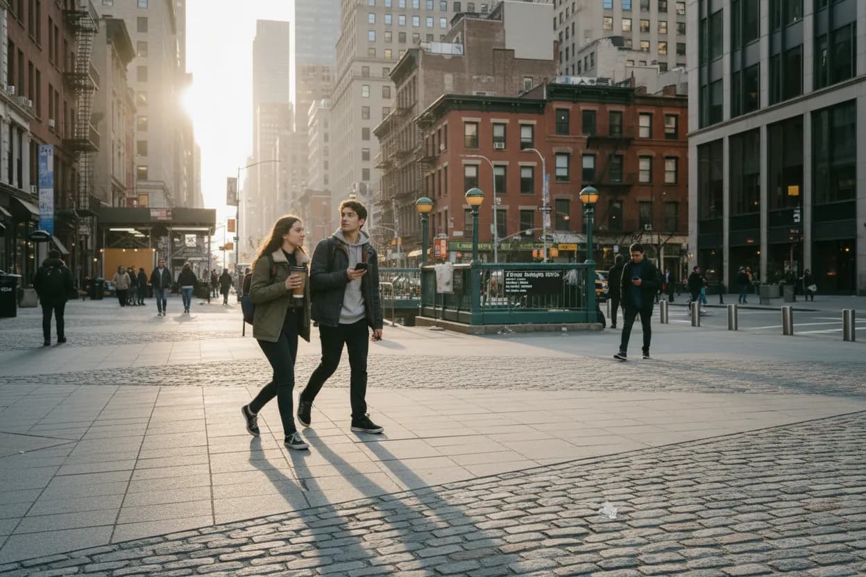 Practical city scene for 7 brew: How to Navigate NYC Without Guessing