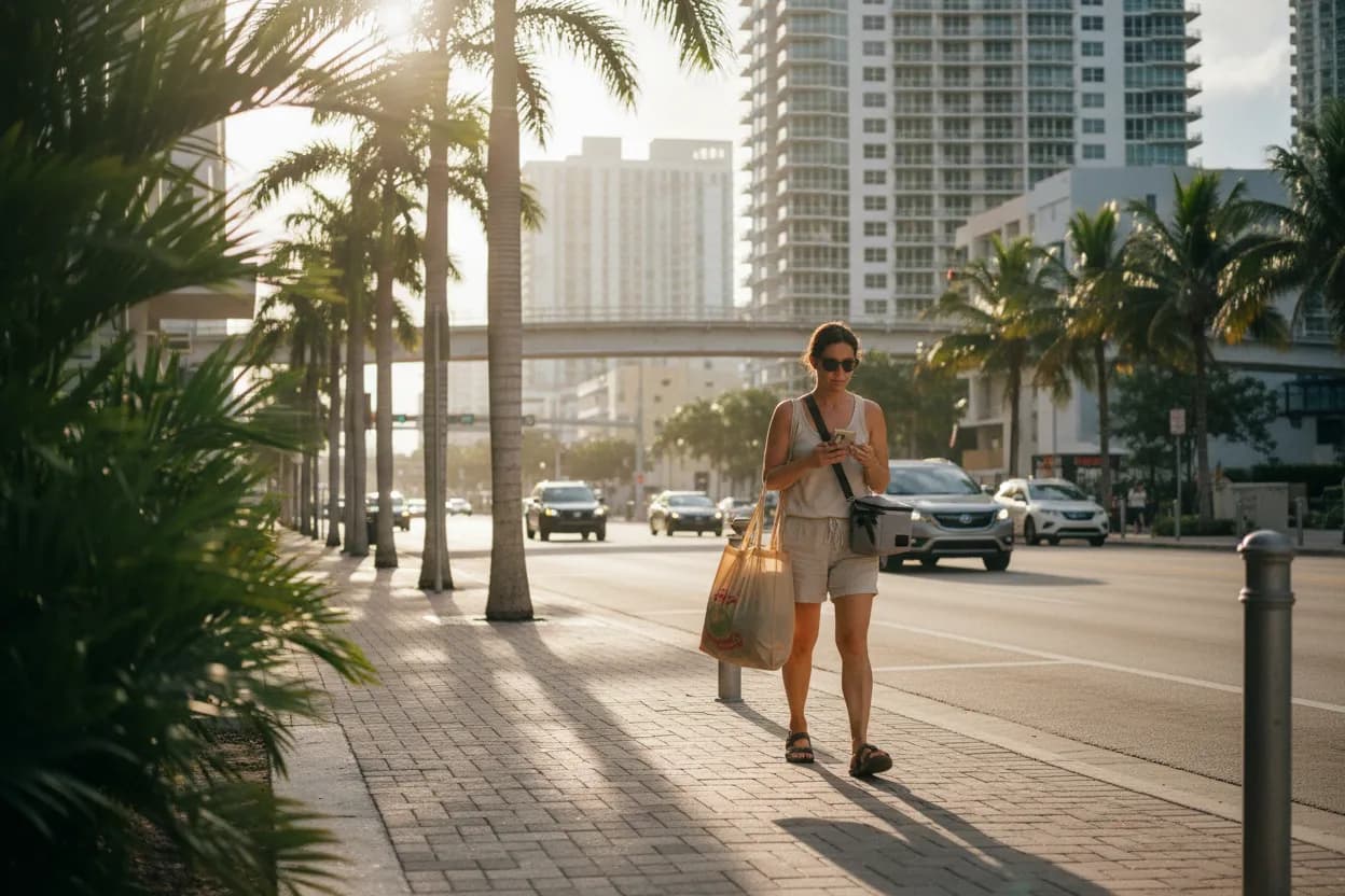 Practical city scene for Miami Total Wine Guide for Party Shopping and Pickup