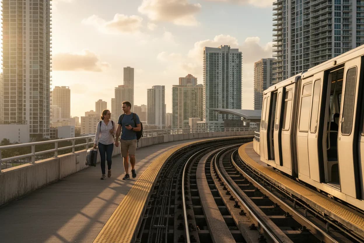 Practical city scene for Miami Cancun Visitax Guide for Mexico Weekend Trips