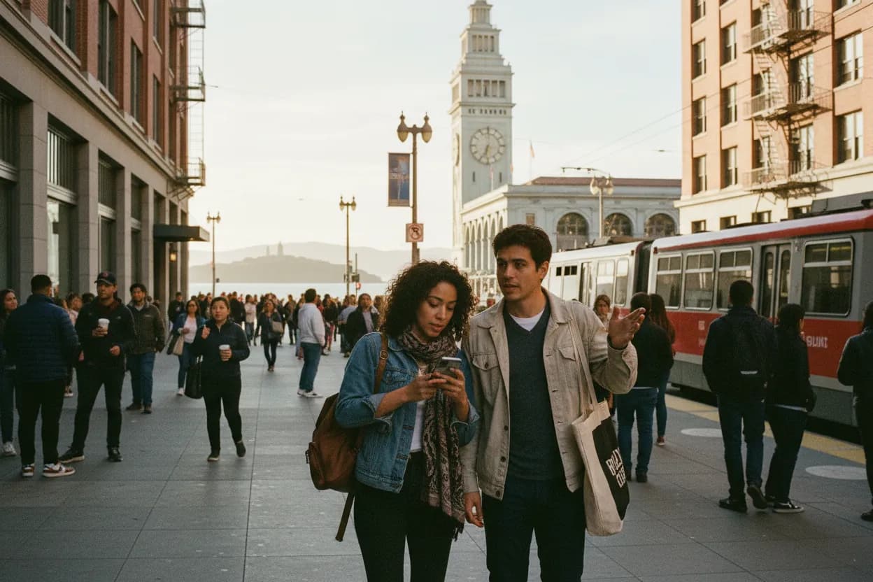 Practical city scene for junior caminero: A Flexible San Francisco Weekend Plan