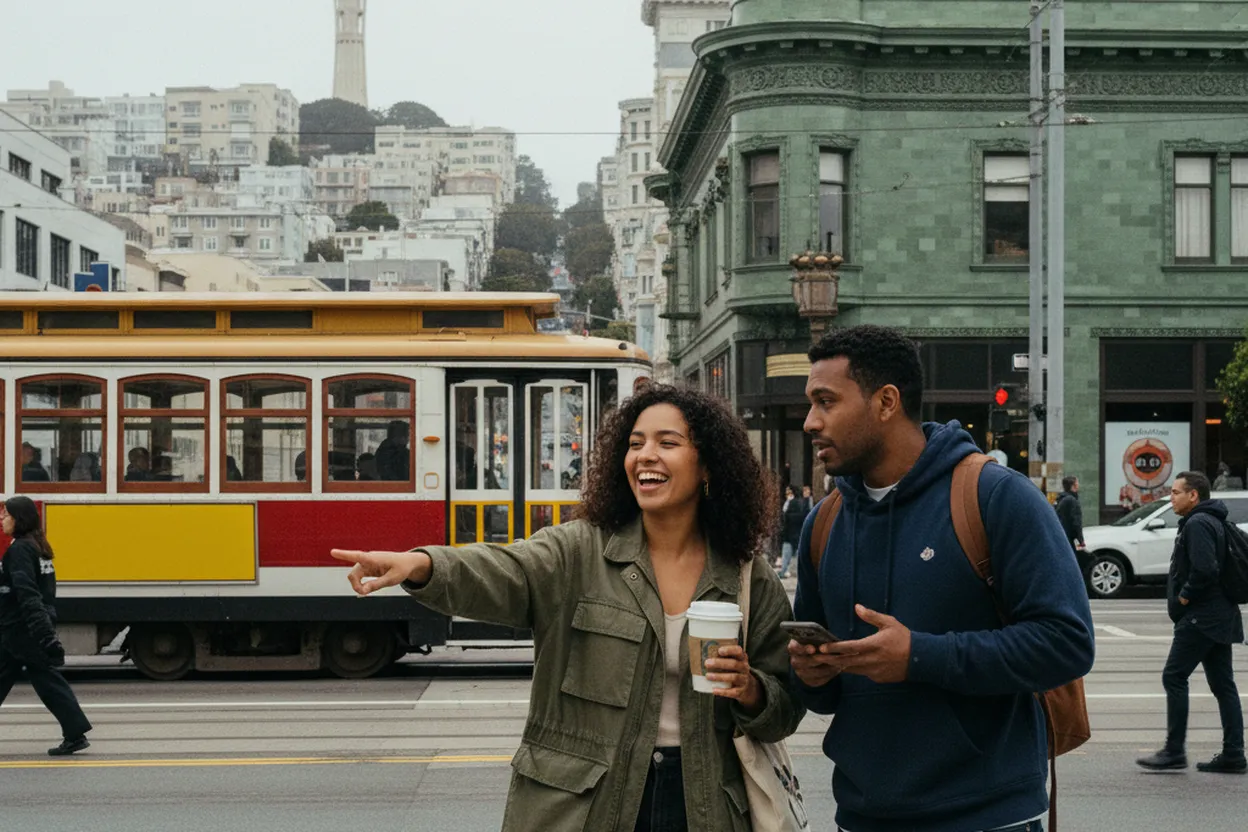 Practical city scene for jared leto: San Francisco Weekend Plan With Smart Backups