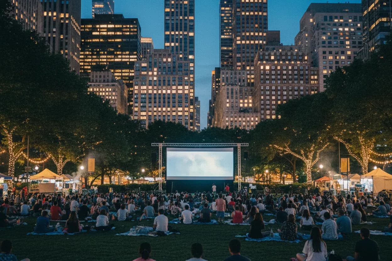 Cover scene for jacob batalon Free Outdoor Movie Watch Plan in Bryant Park