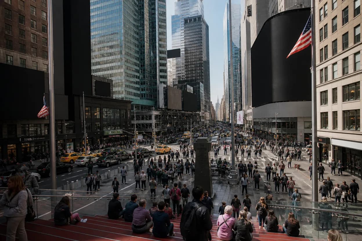Realistic city scene for outside lands 2026: A Free NYC Day With Backups
