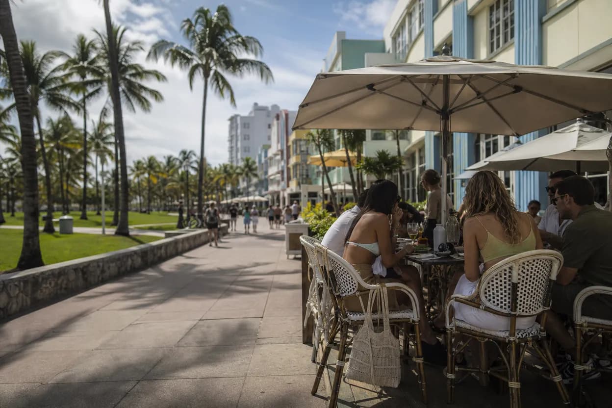 Editorial detail for jimmy horn jr. Miami Beach sprint route before brunch