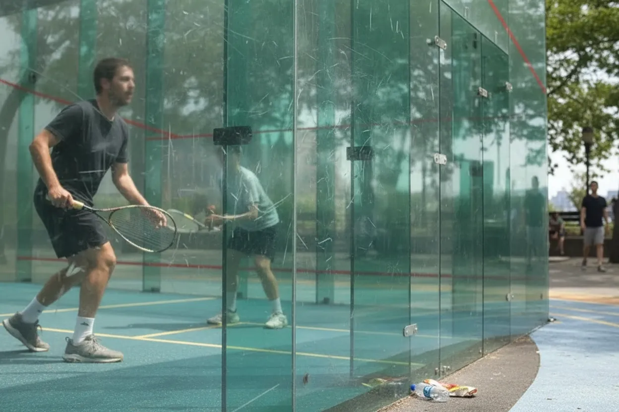 Editorial detail for Paddleball at Hamilton Fish Park for LES Friends Who Want a Free Game
