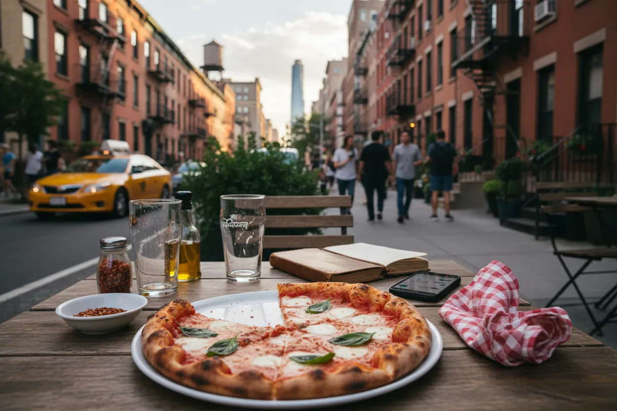 Realistic NYC scene for Top 5 Pizzerias in NYC Worth Planning Around