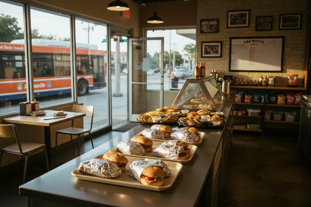 Local detail for Miami Firehouse Subs Guide for Office Lunch Catering