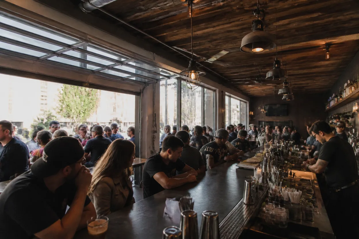 Realistic city scene for toluca - seattle sounders: The Lower-Stress Los Angeles Bar Plan