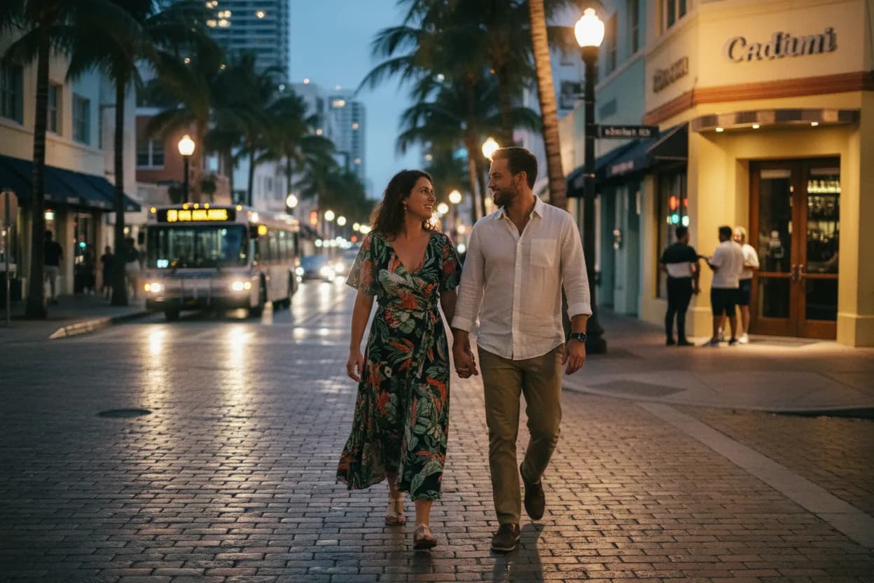 Practical city scene for chris bosh: A Miami Night Out With Backups