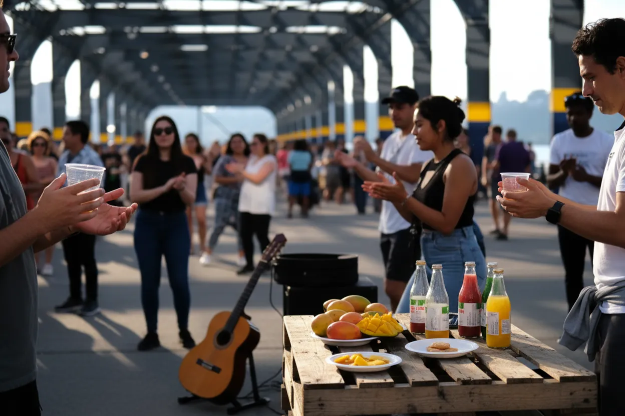 Editorial detail for Salsa at Pier 45 for a Free Hudson Night When a Date Hates Bar Noise