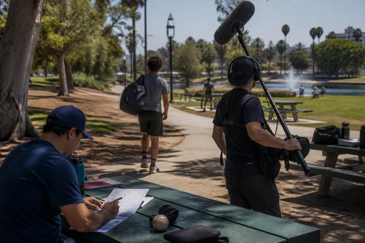 Los Angeles experience scene for marlins vs braves: LA Baseball Scorekeeping Workshop and Picnic