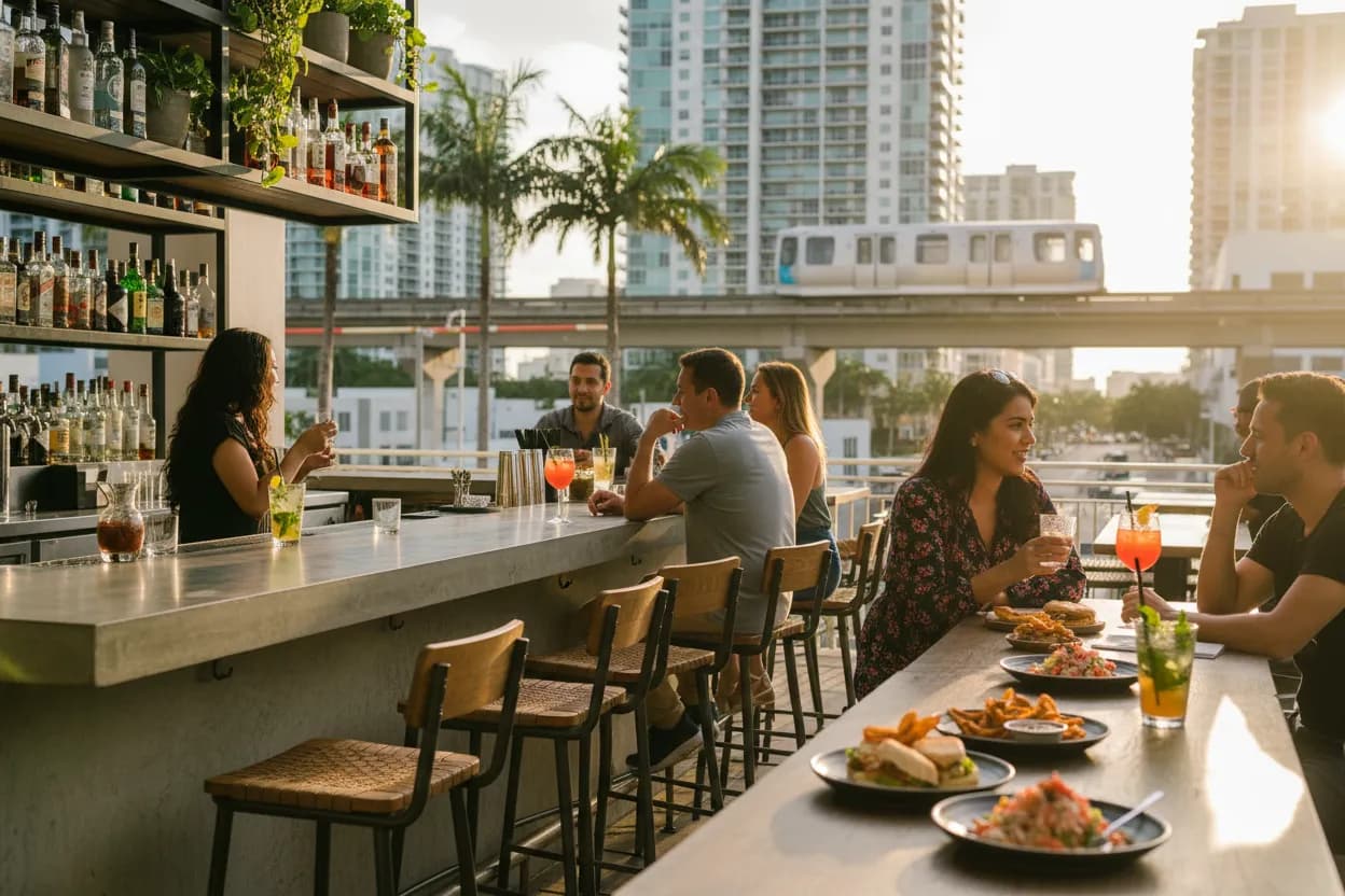 Local detail for Miami Happy Hour Near Me by Neighborhood Mood