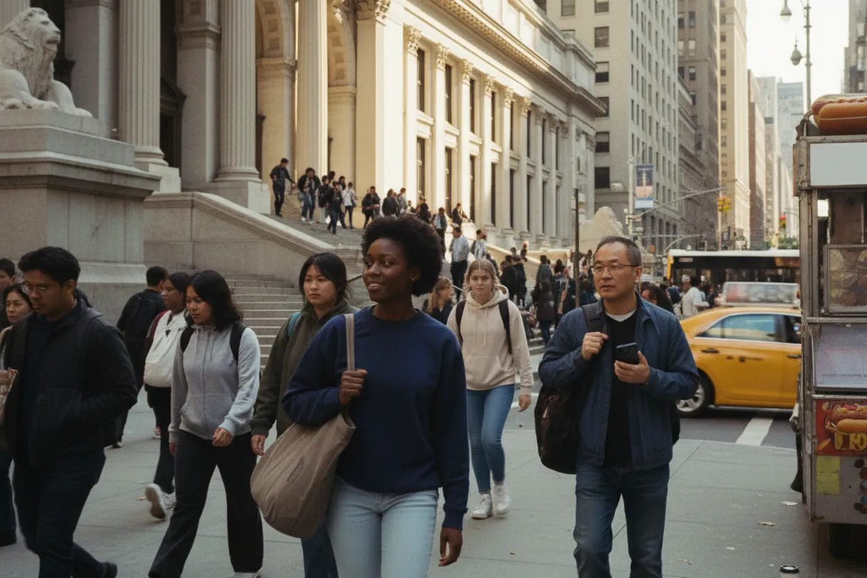 NYC experience scene for Verifying Legitimate Charities for a Taylor Swift Travis Kelce Donation in NYC