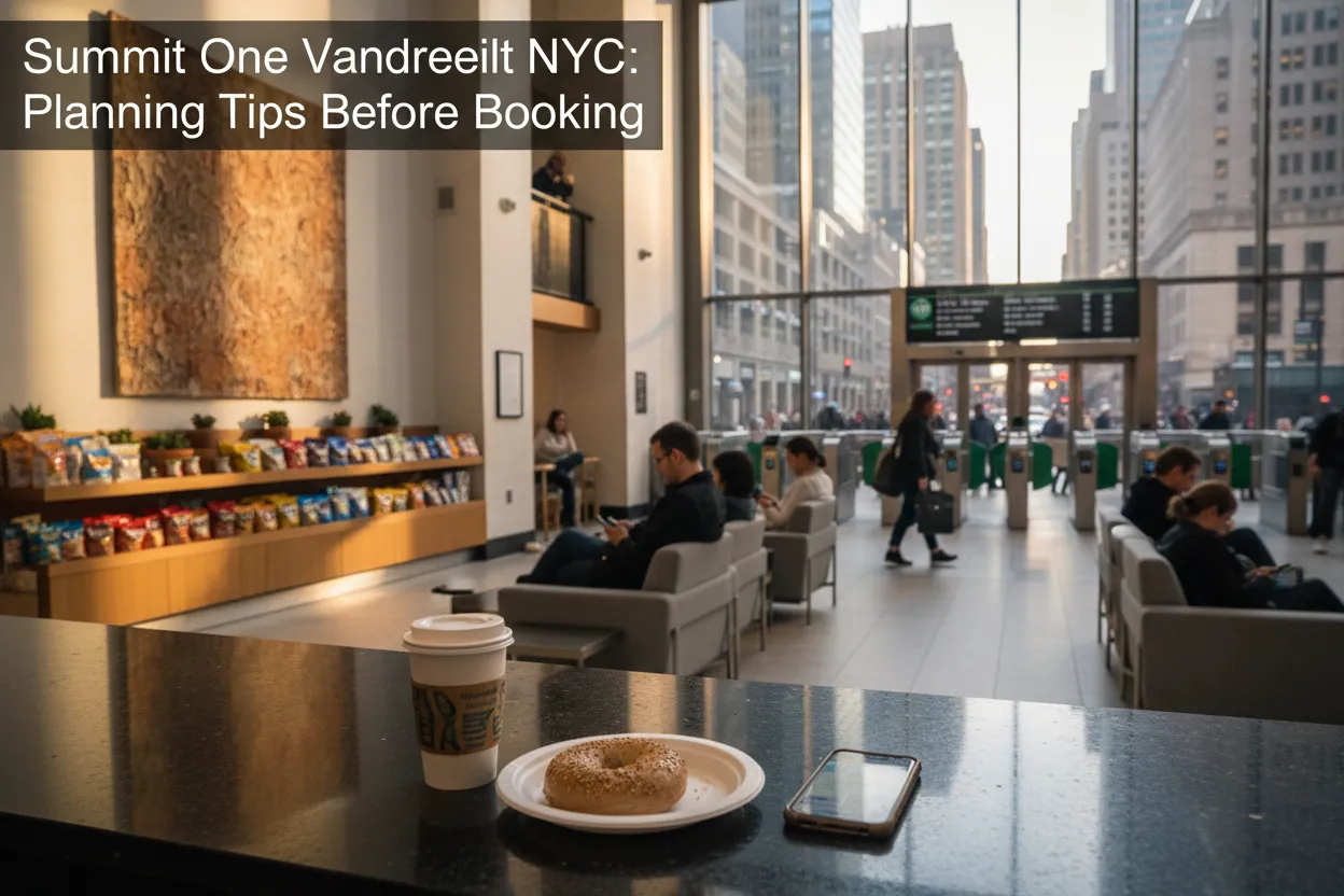 Local detail for Summit One Vanderbilt NYC: Planning Tips Before Booking
